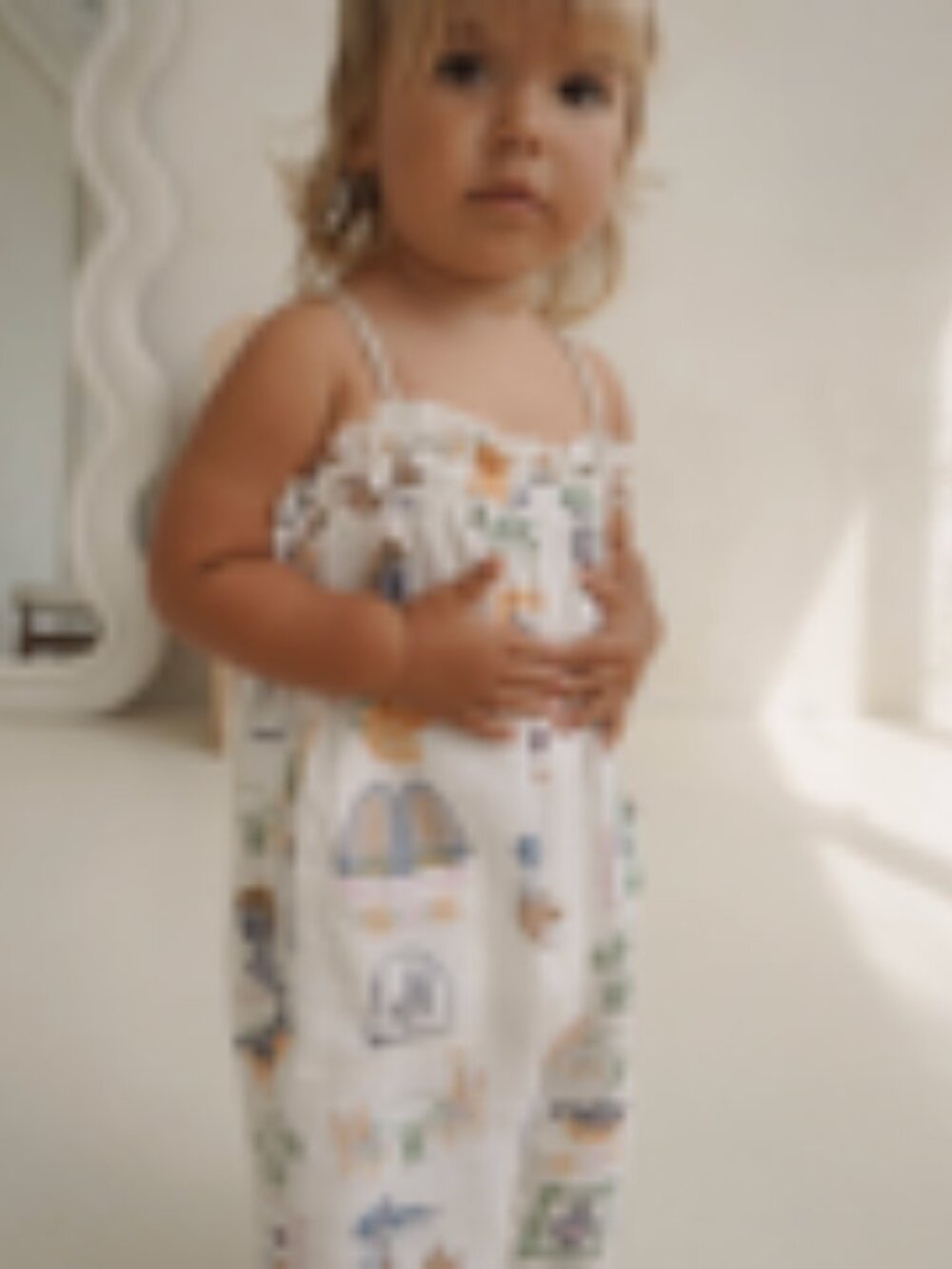 Noni The Label Ric Rac Rope Jumpsuit - Paros size 2yr - Picture 3 of 3